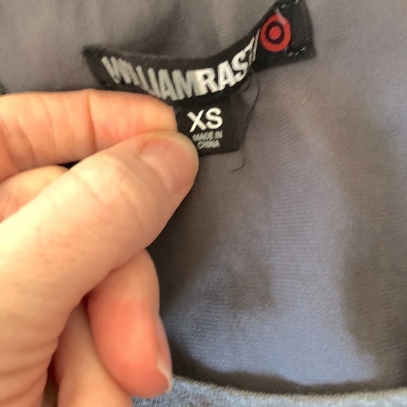 𝅺⭐️2 FOR $20⭐️ William Rast grey satin racer back blouse - Picture 9 of 9